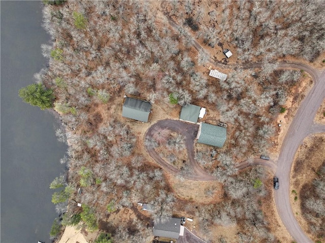 16187 Secluded Ln, Gordon, WI 54838 - birds eye view of property