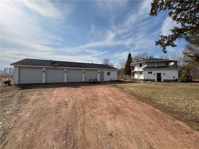 18196 200th St, Jim Falls, WI 54748 - exterior space featuring dirt driveway