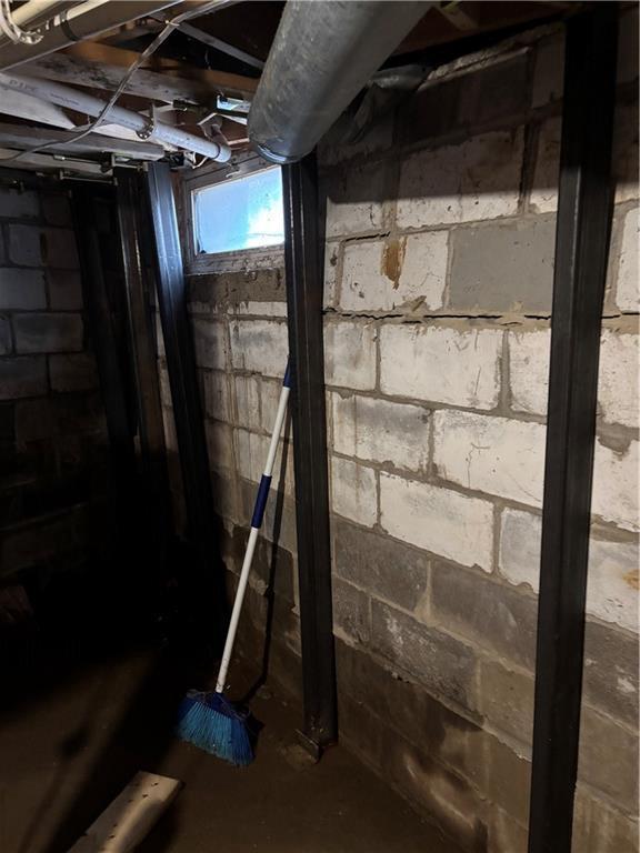 18196 200th St, Jim Falls, WI 54748 - view of unfinished below grade area