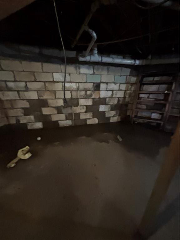 18196 200th St, Jim Falls, WI 54748 - view of unfinished basement