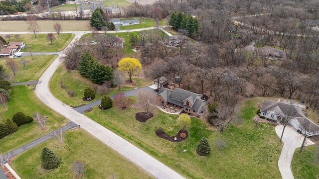 2555 W Deer Path Trl, Janesville, WI 53545 - bird's eye view