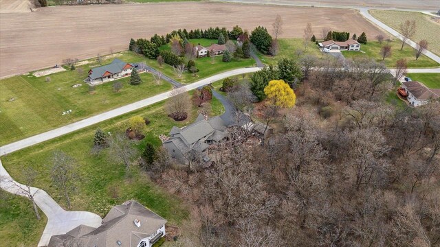 2555 W Deer Path Trl, Janesville, WI 53545 - drone / aerial view featuring a rural view