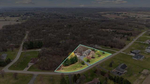 2555 W Deer Path Trl, Janesville, WI 53545 - bird's eye view