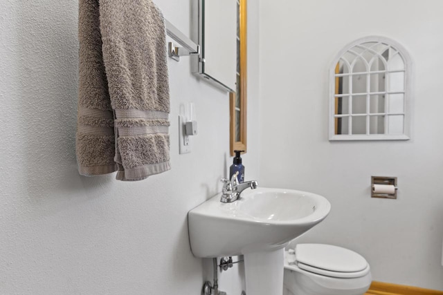 bathroom with toilet
