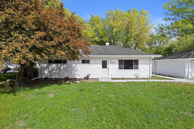 W160N9696 Colonial Dr, Germantown, WI 53022 - view of front of house featuring a front lawn