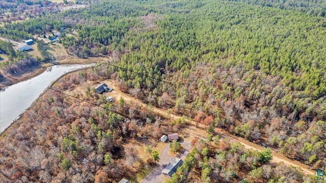 W7604 Sleepy Eye Rd, Minong, WI 54859 - drone / aerial view featuring a view of trees