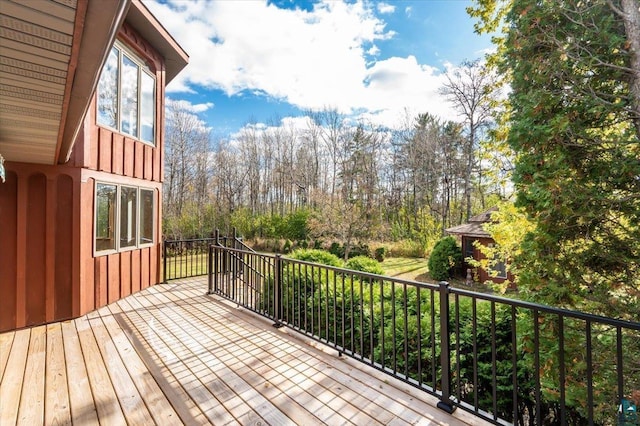 2608 Logan Ave, Superior, WI 54880 - view of wooden terrace