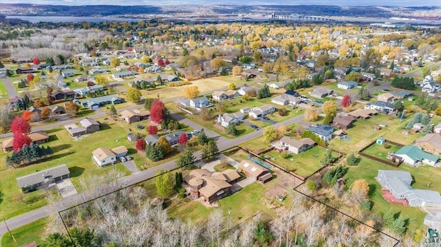 2608 Logan Ave, Superior, WI 54880 - drone / aerial view with a residential view