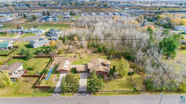 2608 Logan Ave, Superior, WI 54880 - birds eye view of property with a residential view