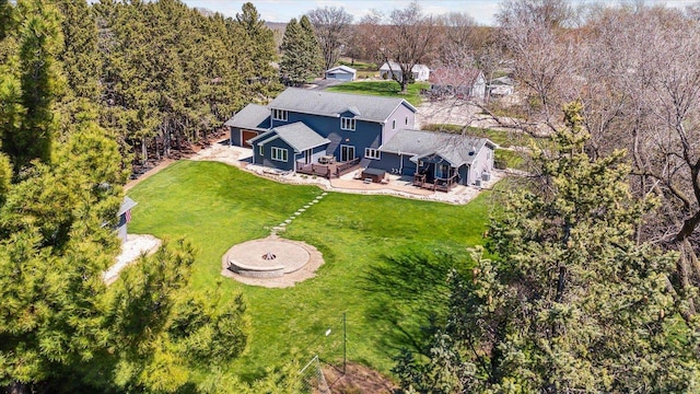 4441 N John Paul Rd, Milton, WI 53546 - drone / aerial view