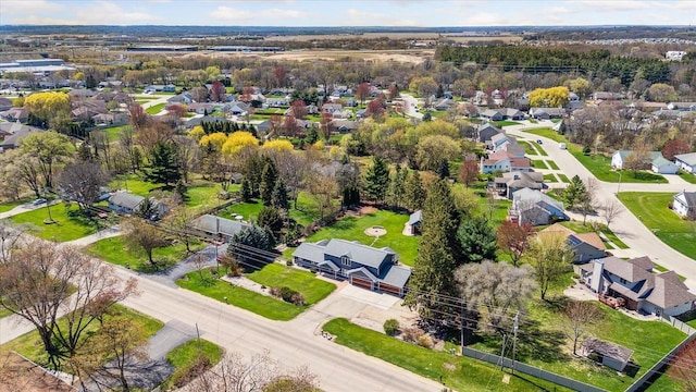 4441 N John Paul Rd, Milton, WI 53546 - bird's eye view featuring a residential view