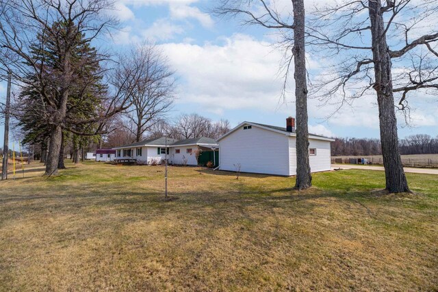 W5184 Shady Ln, Shawano, WI 54166 - view of yard