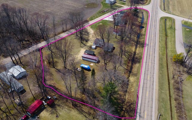 W5184 Shady Ln, Shawano, WI 54166 - drone / aerial view