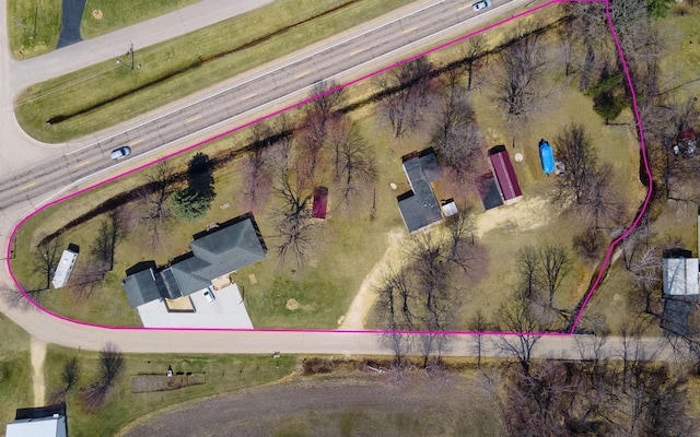 W5184 Shady Ln, Shawano, WI 54166 - birds eye view of property