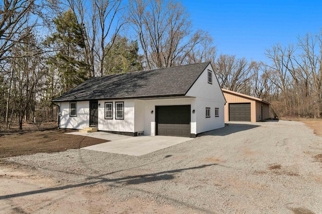N5599 Mill St, Shiocton, WI 54170 - view of detached garage