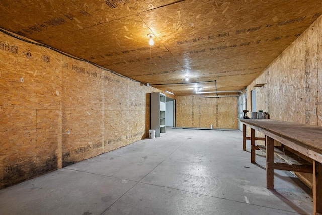 N5599 Mill St, Shiocton, WI 54170 - view of unfinished basement