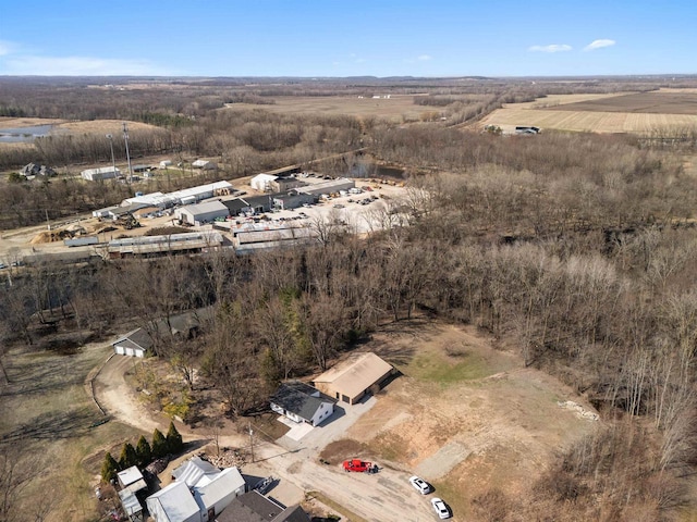 N5599 Mill St, Shiocton, WI 54170 - drone / aerial view