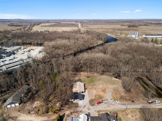 N5599 Mill St, Shiocton, WI 54170 - bird's eye view with a rural view
