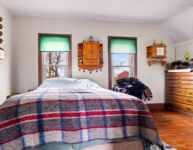 N2226 State Road 57, New Holstein, WI 53061 - bedroom featuring wood finished floors