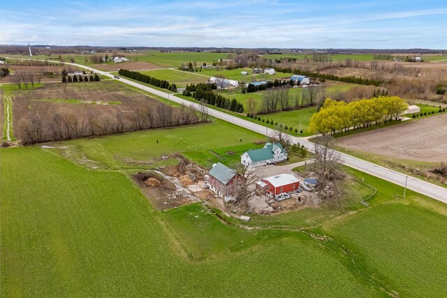 N2226 State Road 57, New Holstein, WI 53061 - bird's eye view featuring a rural view