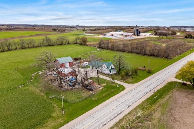 N2226 State Road 57, New Holstein, WI 53061 - drone / aerial view featuring a rural view