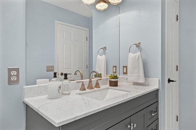 W9517 Parkway Dr, Poynette, WI 53955 - bathroom with vanity