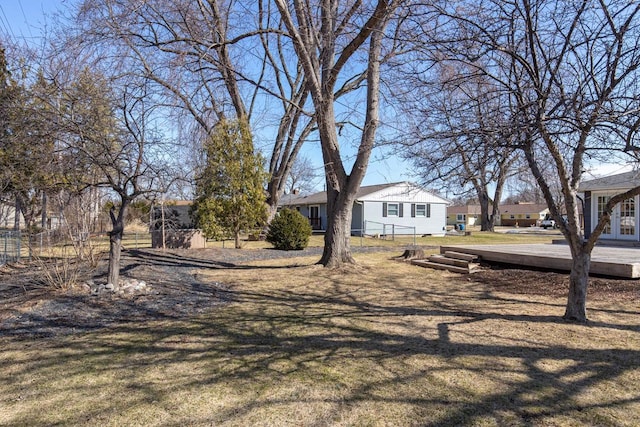 view of yard