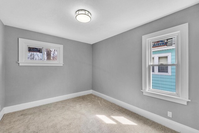 6824 W Hayes Ave, West Allis, WI 53219 - carpeted spare room with baseboards