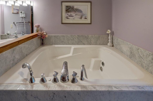 504 Lake St, Mount Horeb, WI 53572 - full bathroom with a whirlpool tub