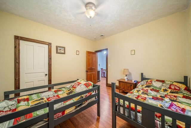 607 Jefferson Ave, Omro, WI 54963 - bedroom featuring wood finished floors