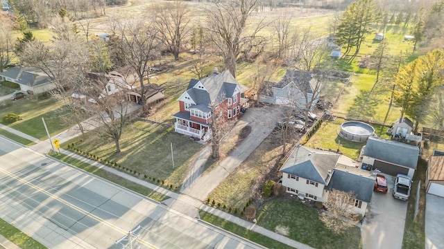 607 Jefferson Ave, Omro, WI 54963 - aerial view with a residential view
