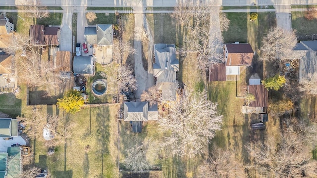 607 Jefferson Ave, Omro, WI 54963 - birds eye view of property featuring a residential view