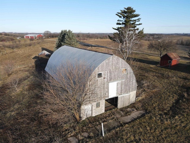 50220 Turkey Ridge Rd, Gays Mills, WI 54631 - exterior details featuring a gambrel roof and a barn