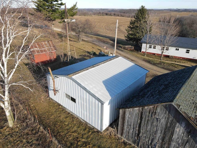 50220 Turkey Ridge Rd, Gays Mills, WI 54631 - drone / aerial view with a rural view