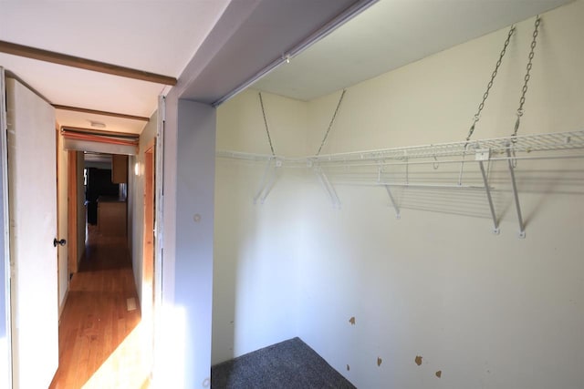 50220 Turkey Ridge Rd, Gays Mills, WI 54631 - spacious closet featuring wood finished floors