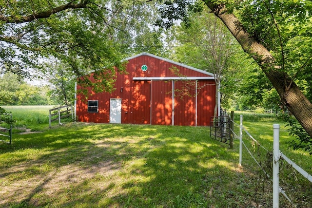 5532 Ridge Rd, Marshall, WI 53559 - view of pole building