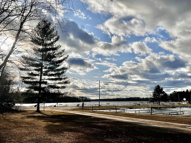 489 Sir Winston Trl, Nekoosa, WI 54457 - view of yard featuring a water view