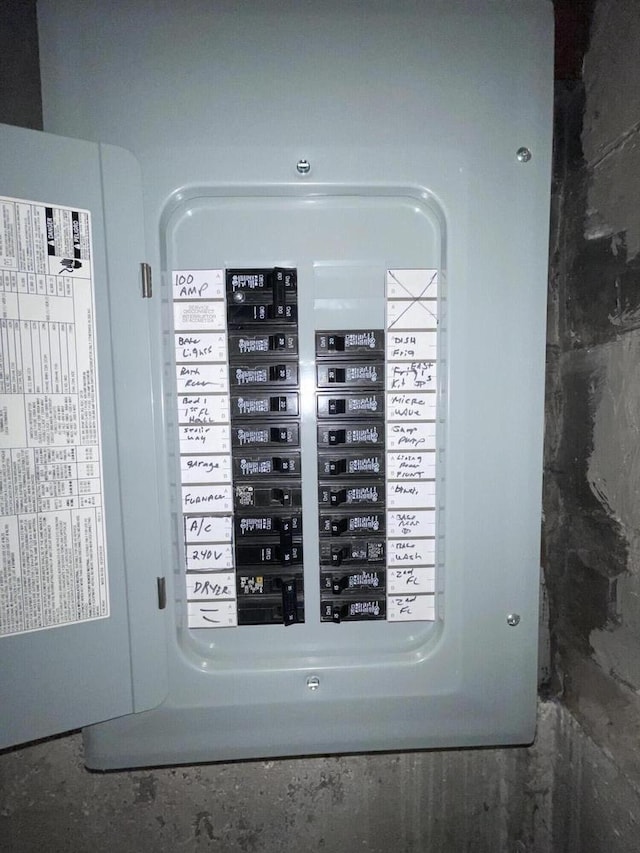 utilities featuring electric panel