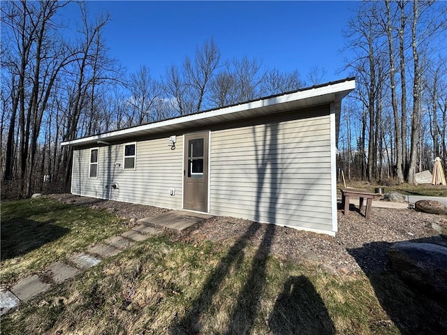 4607N Koeppler Rd, Ojibwa, WI 54862 - view of rear view of house