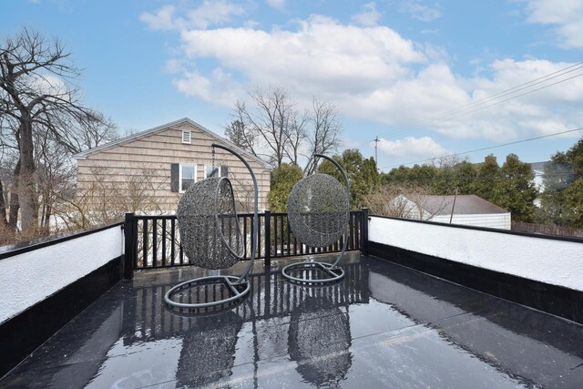 6216 N Santa Monica Blvd, Whitefish Bay, WI 53217 - view of wooden deck