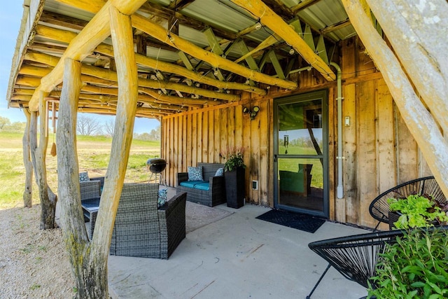 5664 N Dutch Hollow Rd, Potosi, WI 53820 - view of doorway to property