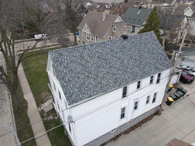 drone / aerial view