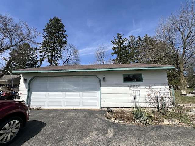 201 Bonito St, Walworth, WI 53184 - garage featuring aphalt driveway