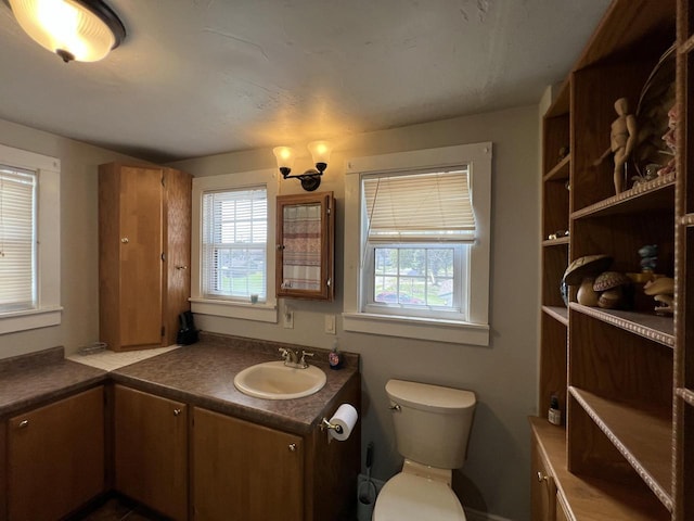 201 Bonito St, Walworth, WI 53184 - bathroom with toilet and vanity