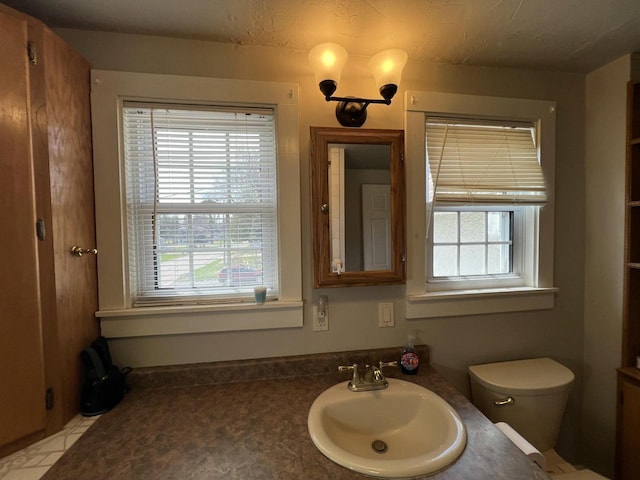 201 Bonito St, Walworth, WI 53184 - bathroom with toilet and vanity