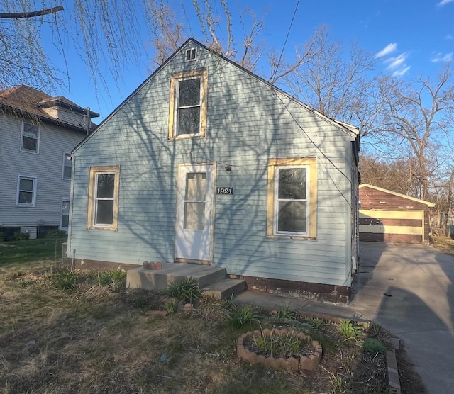 1921 S Wisconsin Ave, Beloit, WI 53511 - back of property featuring an outdoor structure