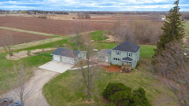 414 State Road 26, Oshkosh, WI 54904 - drone / aerial view featuring a rural view