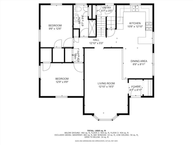 1802 S Ridge Rd, Green Bay, WI 54304 - plan