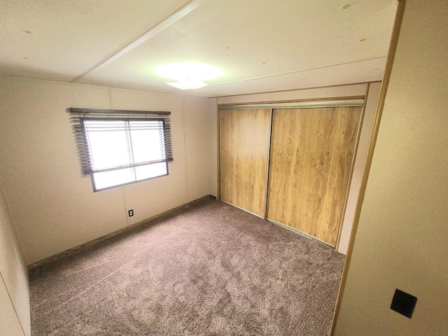 N9140 Snow Snake Trl, Necedah, WI 54646 - unfurnished bedroom with carpet floors and a closet