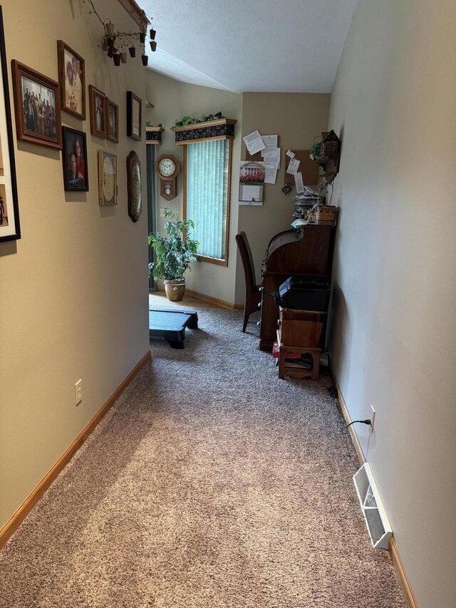 W360S10139 Markham Rd, Eagle, WI 53119 - interior space with carpet floors, visible vents, and baseboards
